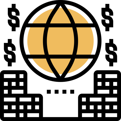 globalizacja Meticulous Yellow shadow ikona