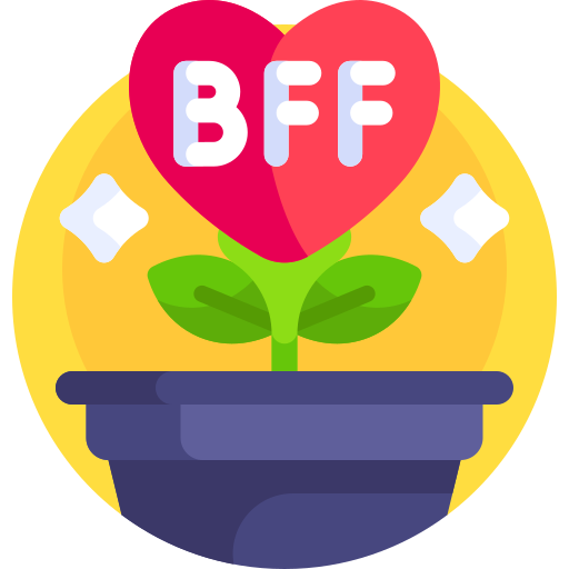 bloem Detailed Flat Circular Flat icoon