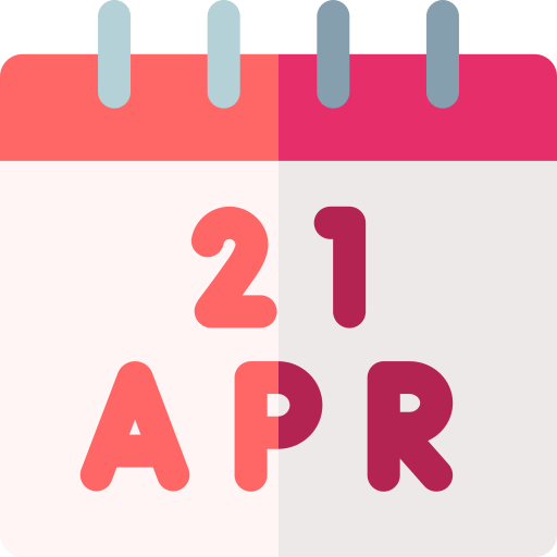april Basic Rounded Flat icoon