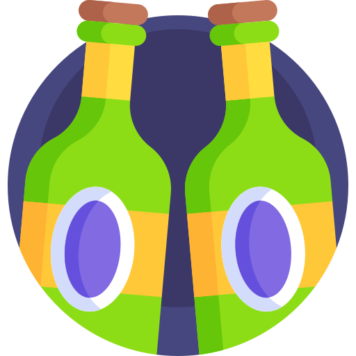 맥주 Detailed Flat Circular Flat icon