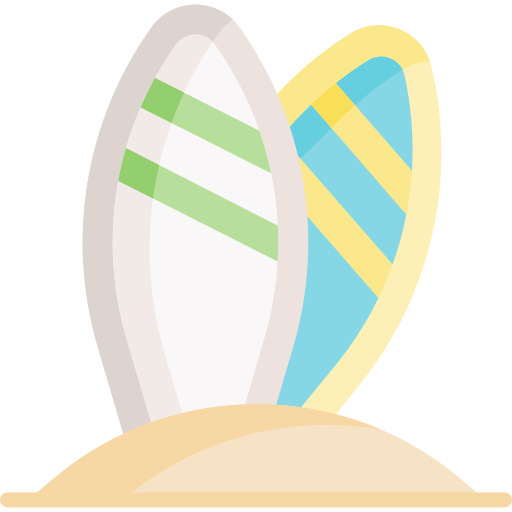 Surfboard Special Flat icon
