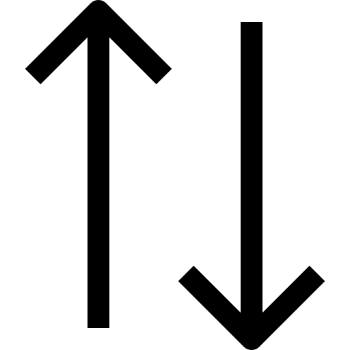 flecha Accurate Lineal icono