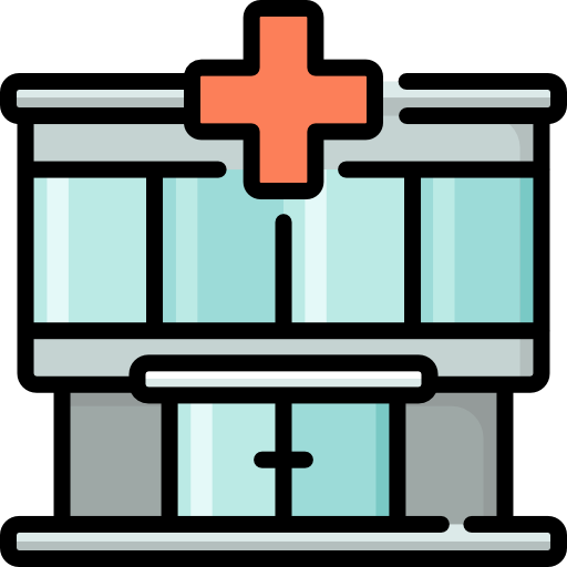 hospital Special Lineal color icono