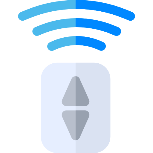 Wireless Basic Rounded Flat icon