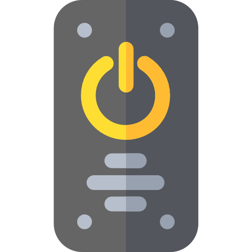 controlador Basic Rounded Flat icono