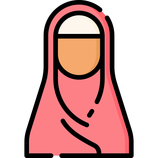 muzułmanin Special Lineal color ikona