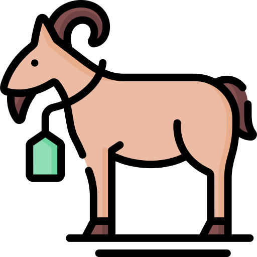 qurbani Special Lineal color icono