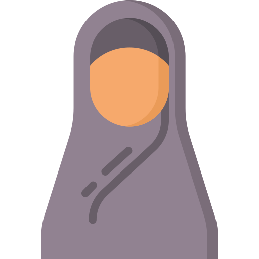 muslimah Special Flat icon