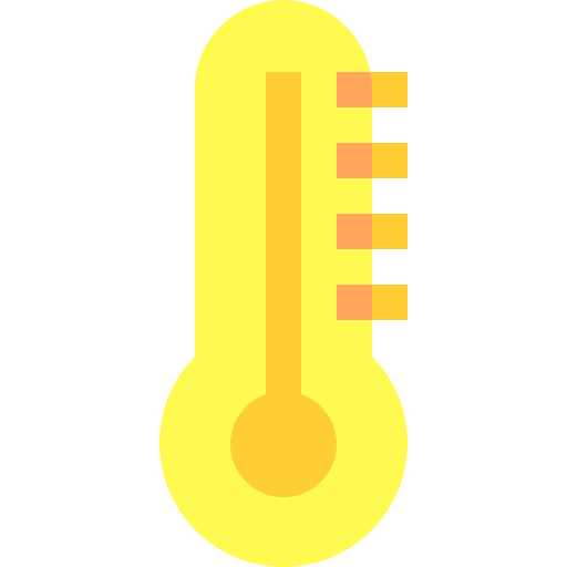thermometer Basic Sheer Flat icon
