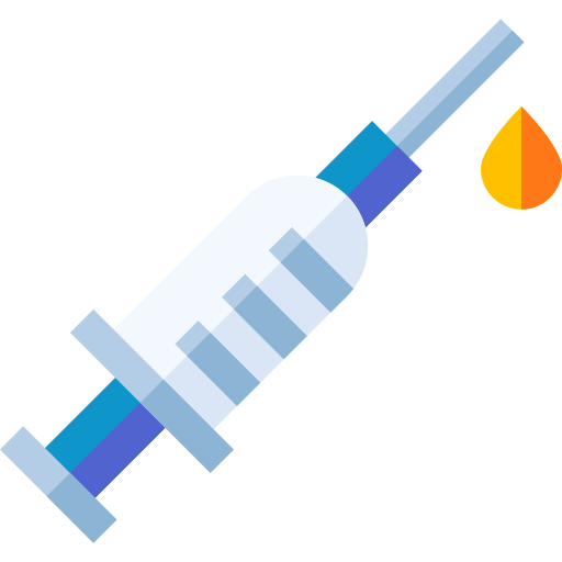 Injection Basic Straight Flat icon