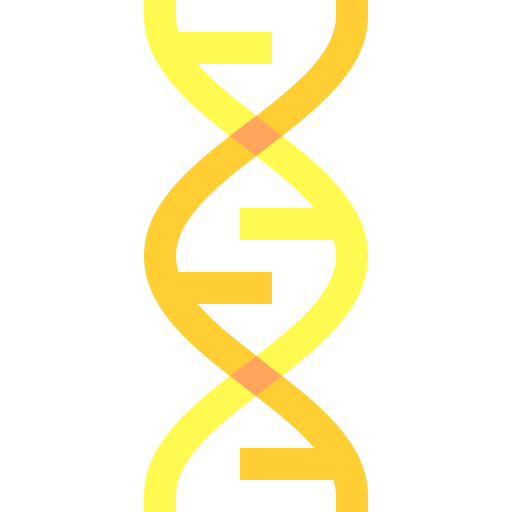 Структура ДНК Basic Sheer Flat иконка