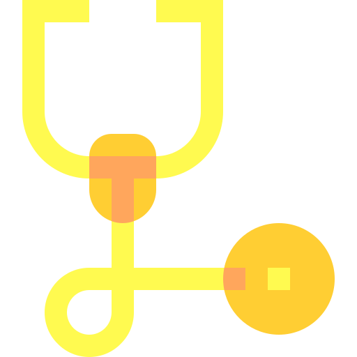stetoskop Basic Sheer Flat ikona