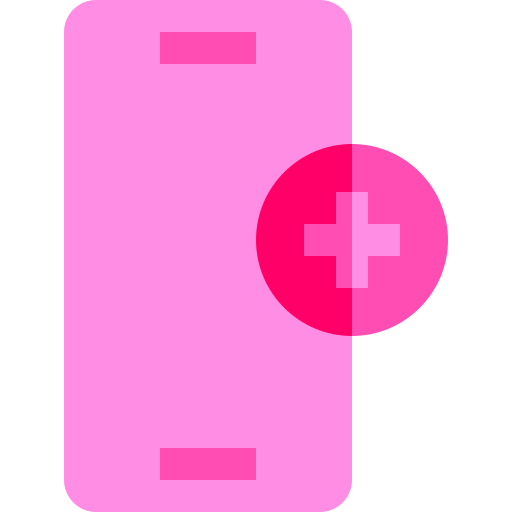 medizinische app Basic Sheer Flat icon