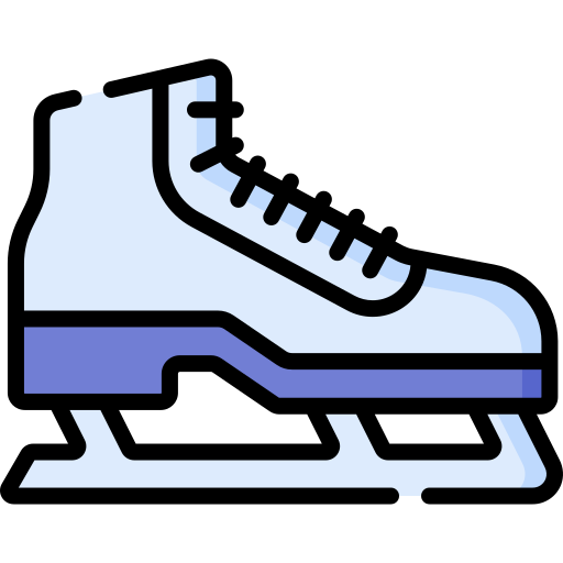 patins à glace Special Lineal color Icône