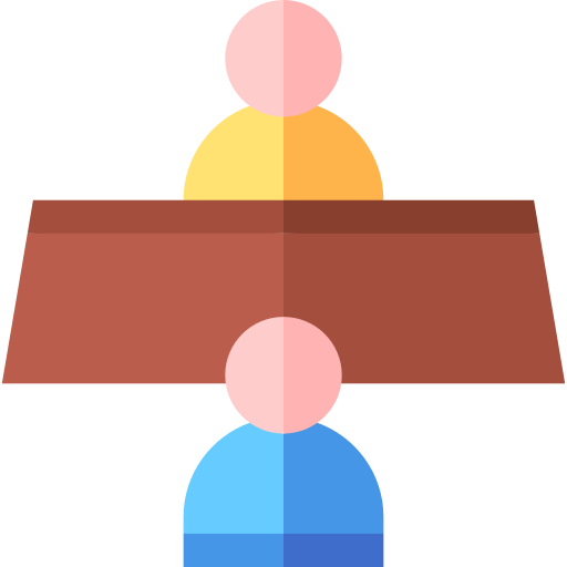 reunión Basic Straight Flat icono