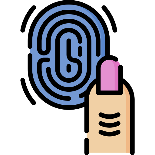 Biometric Special Lineal color icon