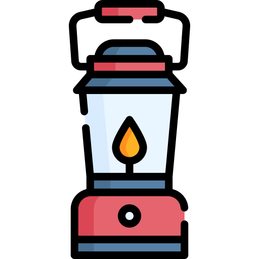 lampada del fuoco Special Lineal color icona