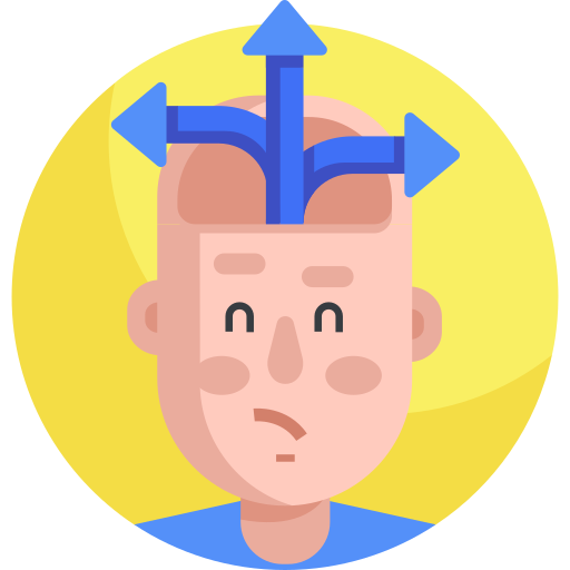 Human mind Detailed Flat Circular Flat icon