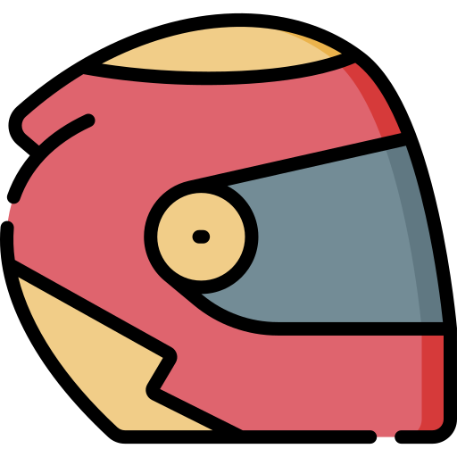 헬멧 Special Lineal color icon