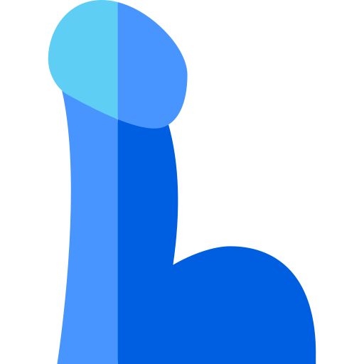 Dildo Basic Straight Flat icon
