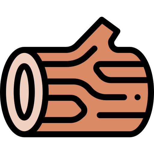 log Detailed Rounded Lineal color icon
