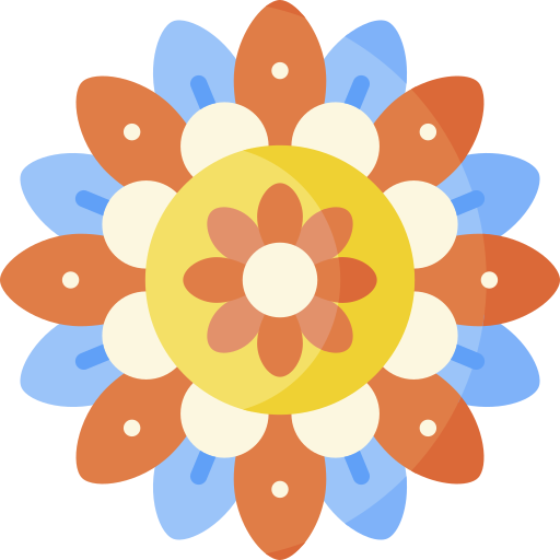 mandala Special Flat icon