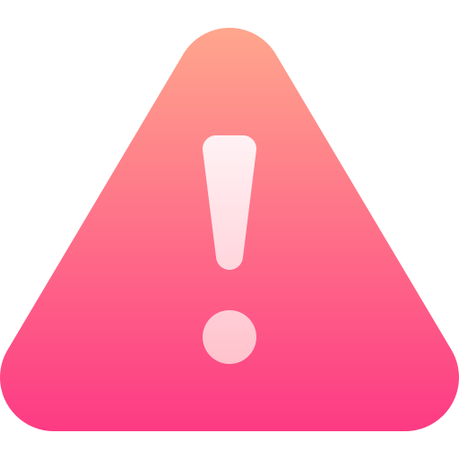경고 표시 Basic Gradient Gradient icon
