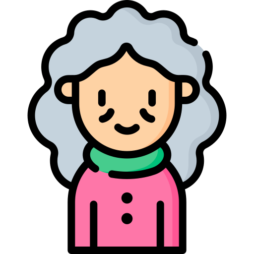 Grandmother Special Lineal color icon