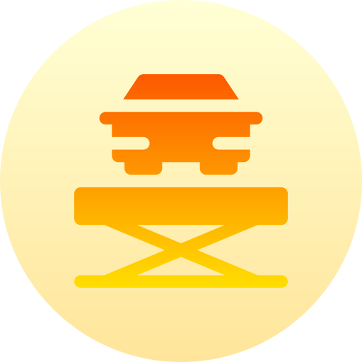 カーリフト Basic Gradient Circular icon