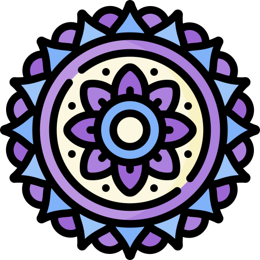 mandala Special Lineal color icono