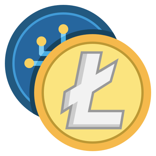 litecoin Surang Flat иконка