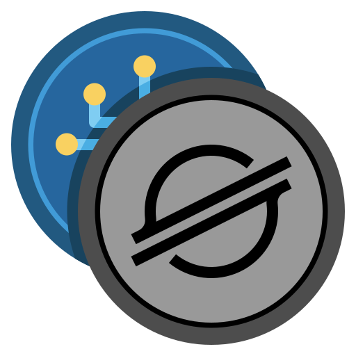 Stellar coin Surang Flat icon