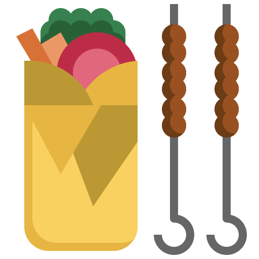 doner kebab Surang Flat icono
