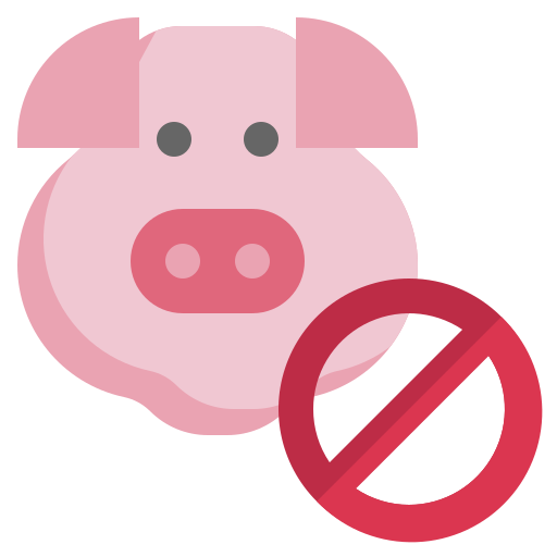 no cerdo Surang Flat icono