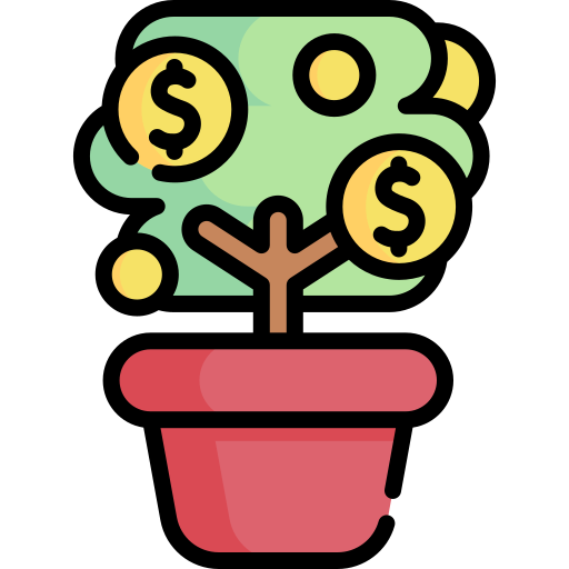 Money tree Special Lineal color icon