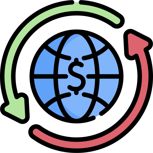 세계 경제 Special Lineal color icon