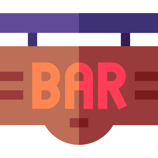 bar Basic Straight Flat Ícone