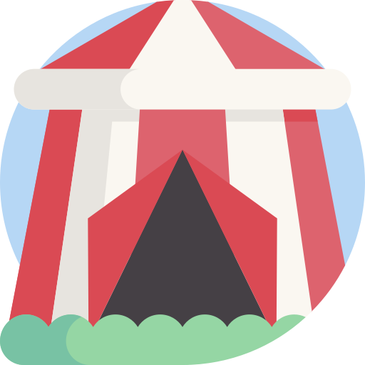 Circus Detailed Flat Circular Flat icon