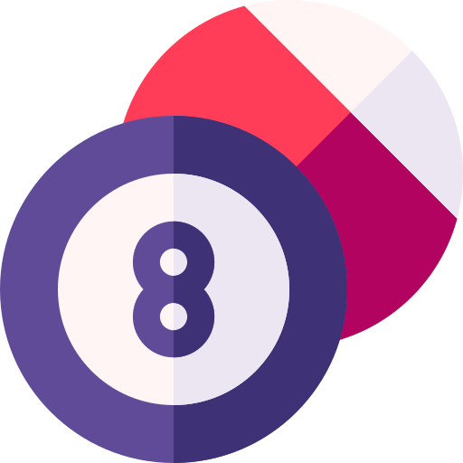 Billiard Basic Straight Flat icon