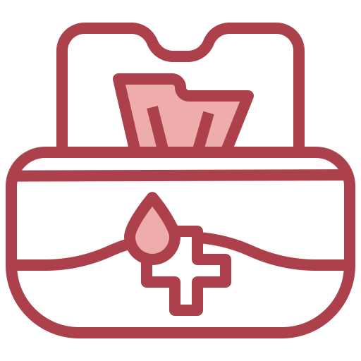 Wet wipes Surang Red icon