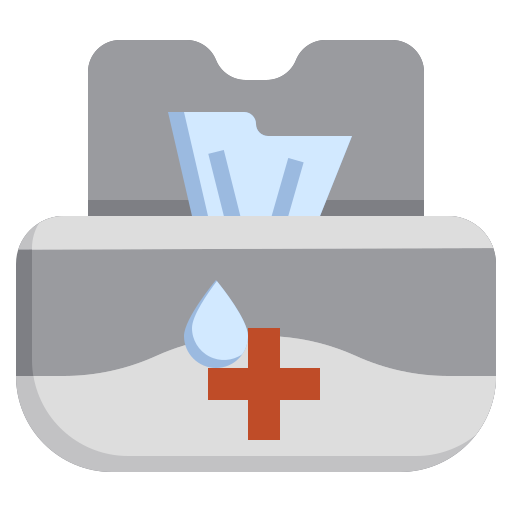 Wet wipes Surang Flat icon