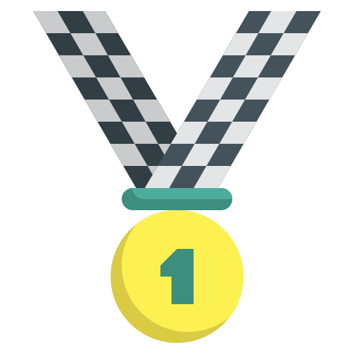 złoty medal Surang Flat ikona