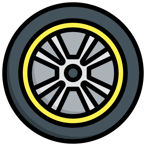 Wheel Surang Lineal Color icon