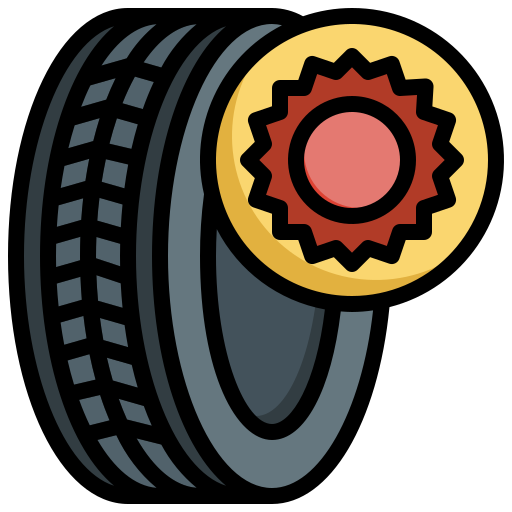Tire Surang Lineal Color icon