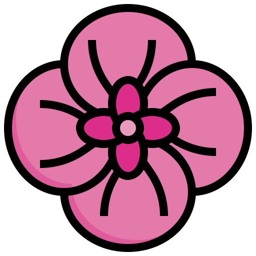 Цветок Surang Lineal Color иконка