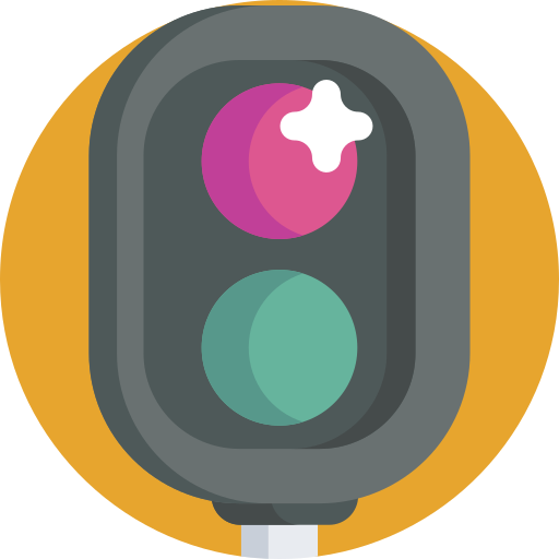 Traffic light Detailed Flat Circular Flat icon