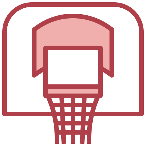 Basketball hoop Surang Red icon