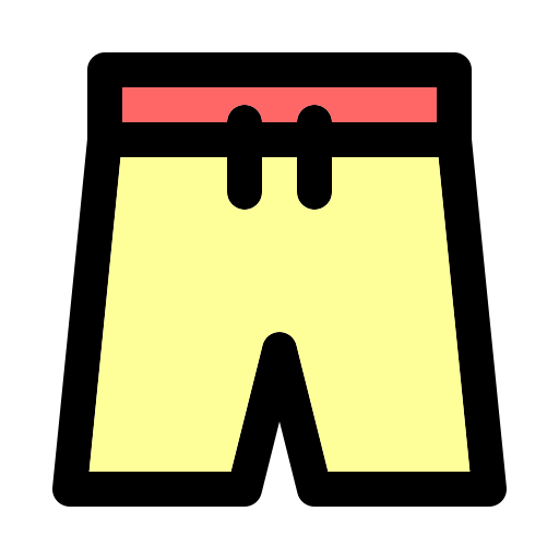 パンツ Generic Outline Color icon