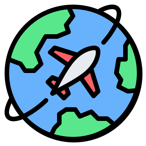 Worldwide Generic Outline Color icon