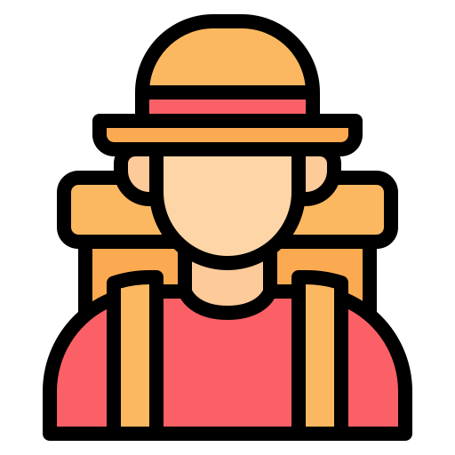 tourist Generic Outline Color icon